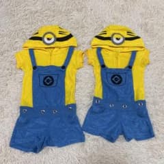 ミニオン　カバーオール　つなぎ　セットのサムネイル