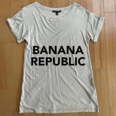 バナナリパブリック★ロングTシャツ★サンドベージュ★ラメ★XSのサムネイル