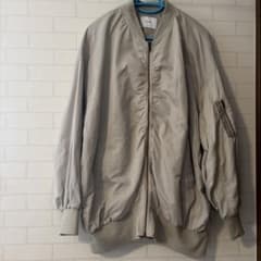 ハロー様専用⭐︎Discoat MA-1ジャケット グレーのサムネイル