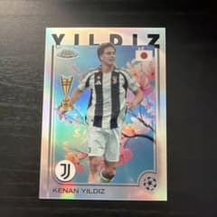 Topps Chrome Kenan Yildiz ユヴェントス サッカーカードのサムネイル