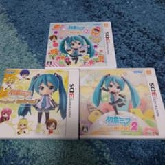 3DS 初音ミク Project mirai でらっくす　3本セット 3DS 初音ミク Project mirai でらっくす 3本セット - メルカリ