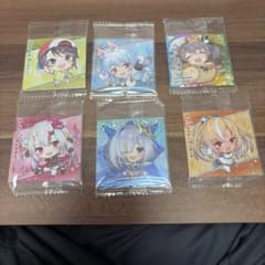 こ*け様 ホロライブキャラクターシール 6枚セットのサムネイル