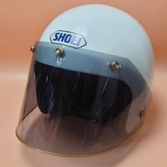 SHOEI ジェットヘルメット TJ-301 白 サイズS スクリーン付き - メルカリ