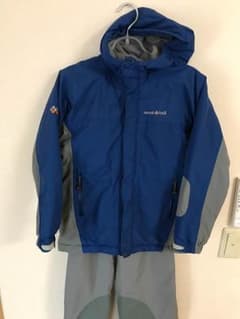 mont-bell 140サイズ スキーウェア上下セットのサムネイル