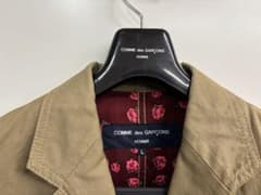 COMME des GARÇONS HOMME テーラードジャケット 裏地薔薇柄 - メルカリ