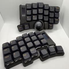 Keyball44 ブラック 組立て済み フルセット XDAL - メルカリ