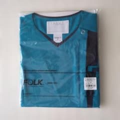 新品・未開封 FOLK レディースジップスクラブ ターコイズブルー Mのサムネイル