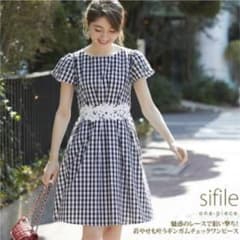 ♫新品 未使用♫ 完売品 tocco closet ギンガムチェックワンピースのサムネイル