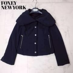 FOXEY NEWYORK フォクシー ニューヨーク レイニー　ショートコート FOXEY NEW YORK レイニークッション 2Way ロング ショート L - メルカリ