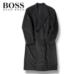 美品】HUGO BOSS ウールカシミヤロロピアーナ チェスターコート 54