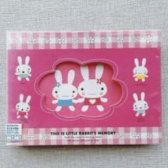 平成レトロ☆プロフィール帳 うさぎ シール付き 未使用 当時物 平成