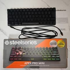SteelSeriesAPEX PRO MINIゲーミングキーボード　ジャンク品のサムネイル