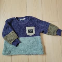 Noeil aime BeBe ボアトレーナー 90cmのサムネイル