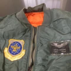 米軍実物MA-1フライトジャケット1966年製 レアモノ - メルカリ