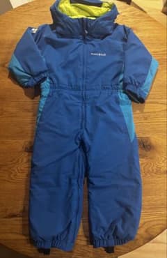 モンベル パウダーカバーオールkids 100サイズ - メルカリ