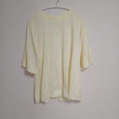 COS コットン 半袖Tシャツ ライトイエロー サイズMのサムネイル