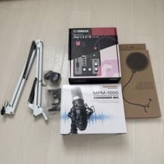 未使用】配信セットYAMAHA AG03 MK2 オーディオインターフェイス