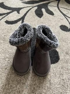Harris Tweed ムートンブーツのサムネイル