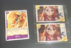 ONE PIECE ナミ トレーディングカード 3枚セットのサムネイル