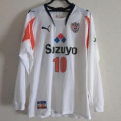 Jリーグ 清水エスパルス 2007 アウェイ 選手用 ユニフォーム 藤本淳吾