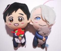 ユーリ on ICE ヴィクトル 勇利 ぬいぐるみ 2点セット - メルカリ
