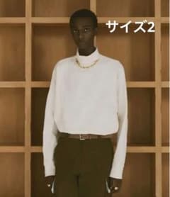 soerte（ソエルテ）　Jacquard turtle neck T ホワイトのサムネイル