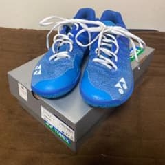 YONEX バドミントンシューズ　エアラス3 青 27.5cmのサムネイル