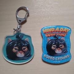 RODEO CROWNS mind.a.day 猫 キーホルダー