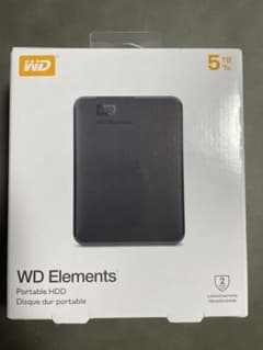 新品5TB WESTERN DIGITAL WD 外付けHDD USB3.0のサムネイル