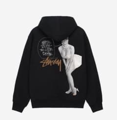 Stussy Skate Tough Zip Hoodie パーカー　ブラック