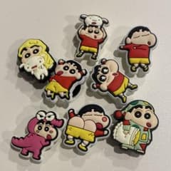 클럭스 지빗츠 파츠 크레용 신짱 8개 세트