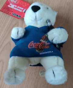 コカ・コーラ ぬいぐるみ ベア ポーラベア - メルカリ