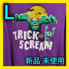 [신품 트레이너 L 할로윈 몬스터스 잉크 스웨트 자수 긴팔