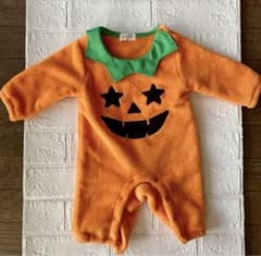 ハロウィン コスプレ ベビー カボチャ 赤ちゃんのサムネイル