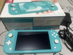 Nintendo Switch Lite ターコイズ 本体 + ACアダプターのサムネイル