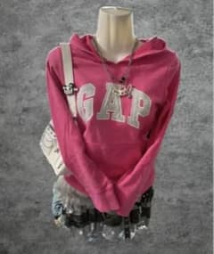 GAP ピンクパーカー平成ギャル00s y2k 古着のサムネイル