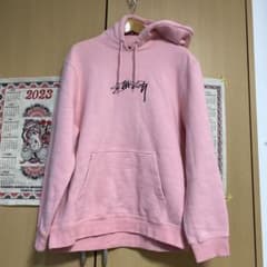 stussy パーカー　ピンクのサムネイル