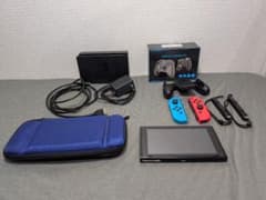 Nintendo Switch本体セット＋【新品】おまけコントローラー&ケース付