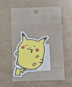 24じかんポケモンCHŪ ナガノ ピカチュウ ステッカーのサムネイル