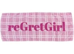 reGretGirl チェック柄タオル ピンクのサムネイル