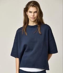 Kristensen Du Nord Sweat Tee ネイビー 半袖 - メルカリ