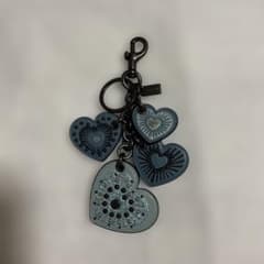 Coach Heart Motif Key Ring Blueのサムネイル