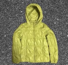 る*な様 00s oldUNIQLOダウンジャケット緑 S 短丈 モンベル 似 - メルカリ