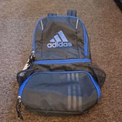 adidas ボールバッグ リュック ブラック ブルーのサムネイル