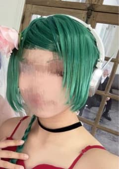 銀魂　たま　コスプレウィッグ　ヘッドホンありのサムネイル