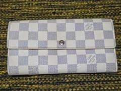 LOUIS VUITTON ダミエ アズール 長財布のサムネイル