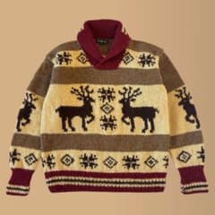 Ralph Lauren】ノルディック ニット / カウチン / フェアアイル - メルカリ