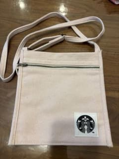 Starbucks サコッシュ キャンバス地 ピンクのサムネイル