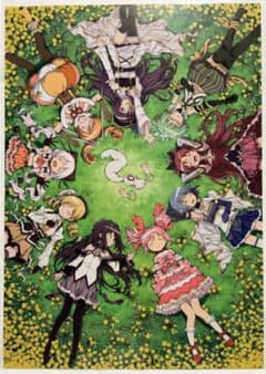 마법소녀 마도카☆마기카 와르푸르기스의 환천 입장자 특템 기념 아트 보드