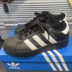 adidas SUPERSTAR XLG アディダス スーパースター24.5 - メルカリ